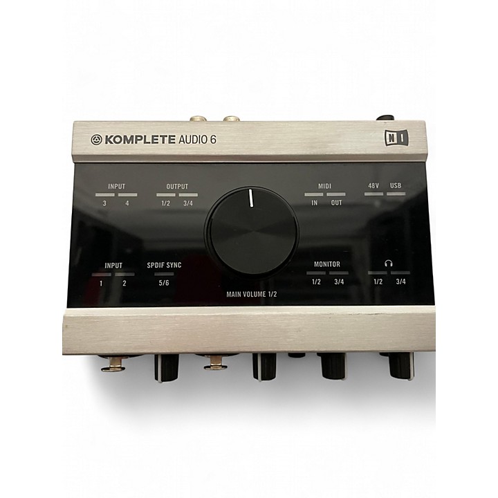 KOMPLETE AUDIO6 オーディオインターフェース NI オールマイティーでUSBバスパワー駆動の6IN/6OUTオーディオ