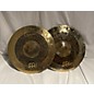 Used MEINL 14in Byzance Dual Hi Hat Pair Cymbal thumbnail