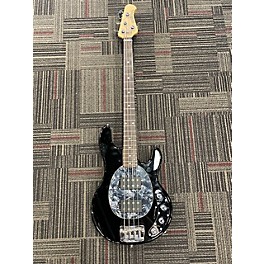 Used Ernie Ball Music Man Used Ernie Ball Music Man Stingray HH 4 String Black Electric Bass Guitar