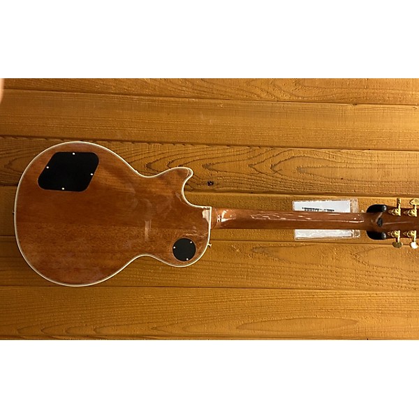 Used Epiphone Les Paul Custom Koa Solid Body Electric Guitar