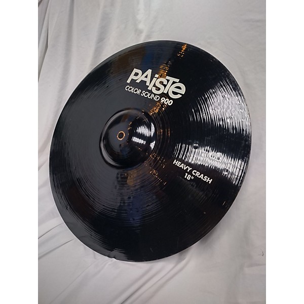 Used Paiste 18in Colorsound 900 Heavy Crash Cymbal