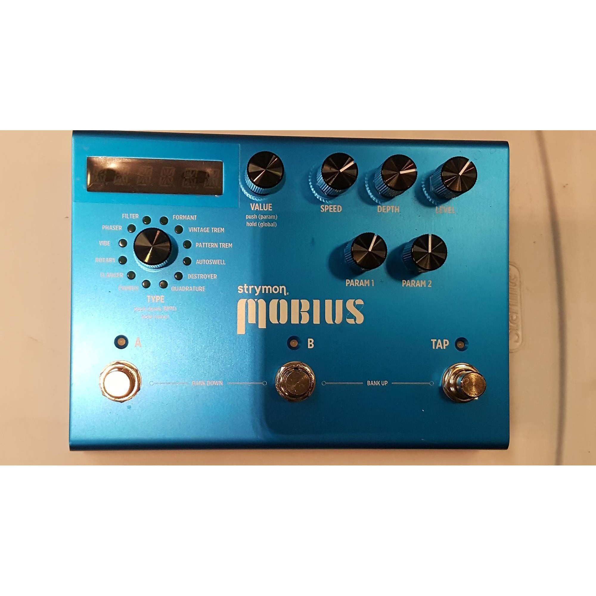 Used Strymon Mobius Multidimensional Modulation Effect Pedal