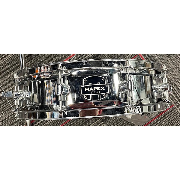Used Mapex Multiple Snare Drum/Bell Percussion Kit With Rolling Bag Drum
