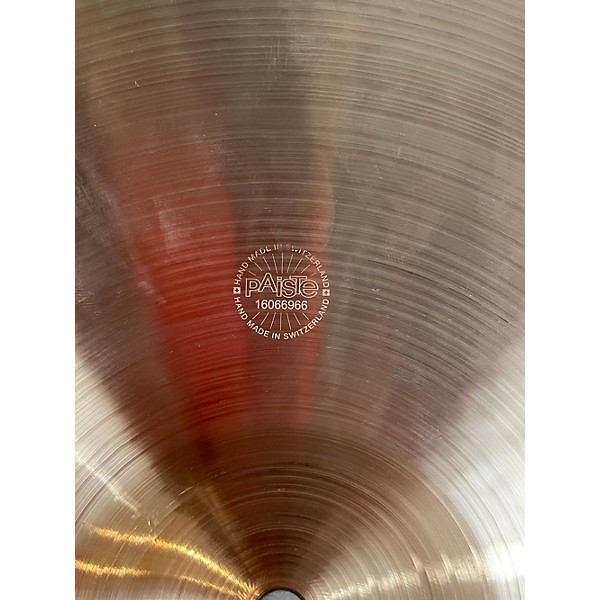 Used Paiste 14in 2002 Crash Cymbal