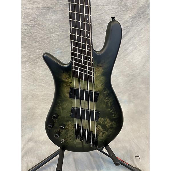 Used Spector NS5H2 5 String Left Handed Electric Bass Guitar