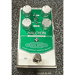 Used Origin Effects Used Origin Effects Halcyon Green Overdrive Effect Pedal