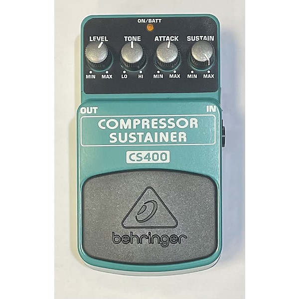 Used Behringer CS400 Compressor Sustainer Effect Pedal | Guitar Center