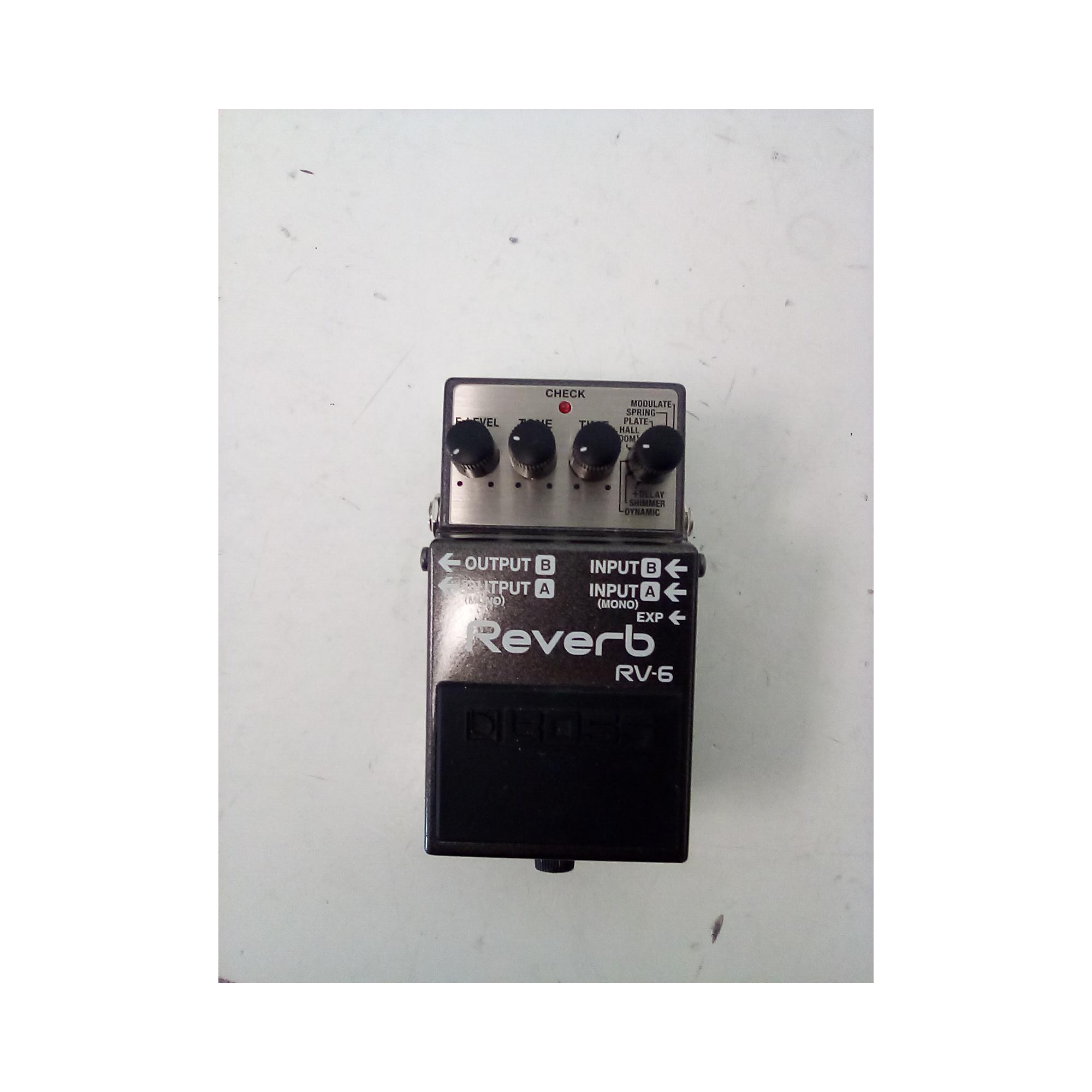 Used BOSS RV6 Digital Reverb Effect Pedal | Guitar Center