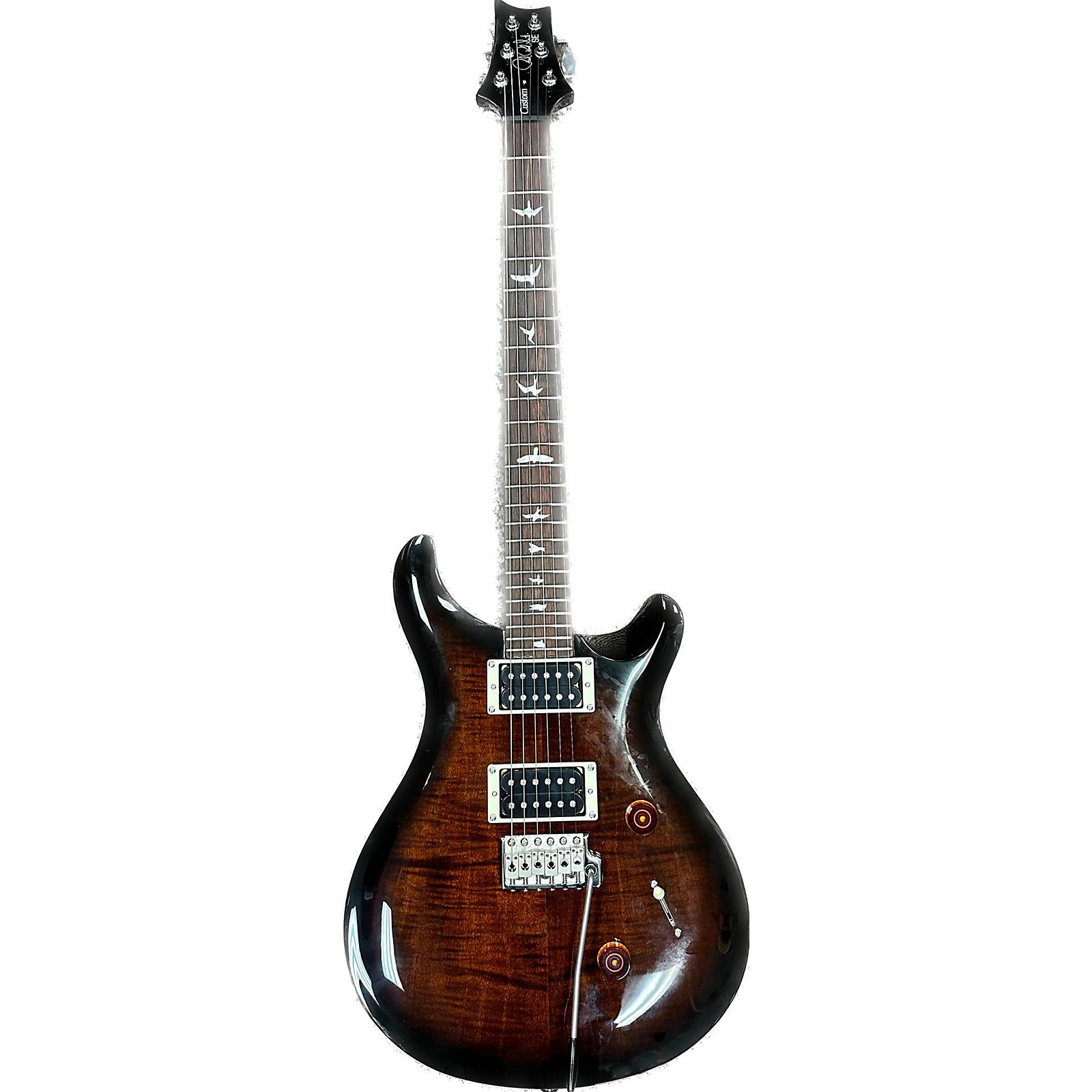 Used PRS SE CUSTOM 24 Solid Body Electric Guitar GOLD SUNBURST Guitar