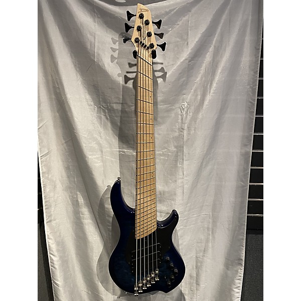 Used Used Dingwall Combustion 3 Blue Whale Burst Electric Bass Guitar