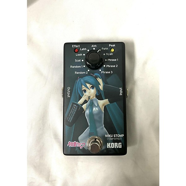 Used KORG Miku Stomp Effect Pedal | Guitar Center