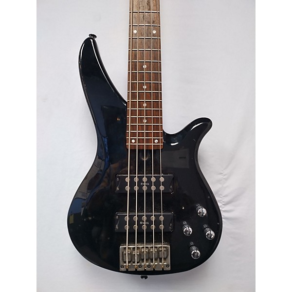 Used Yamaha RBX375 Electric Bass Guitar Black Guitar Center