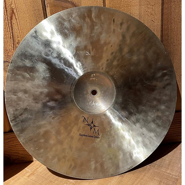 Used Used 2022 Nicky Moon Cymbals 15in Blue Collar Boutique Hi Hats Cymbal