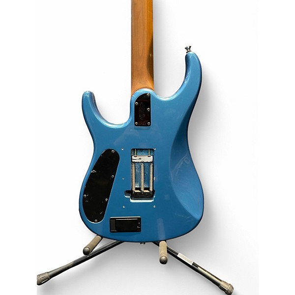 Used Sterling by Music Man jp16 Blue Solid Body Electric Guitar