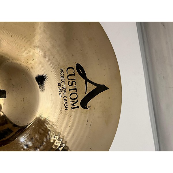 Used Zildjian 18in A Custom Projection Crash Cymbal