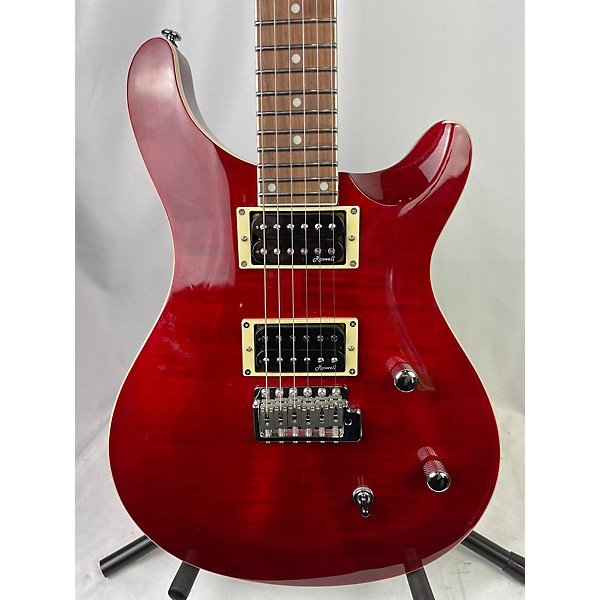 Used Used Harley Benton Cst-24 Red Solid Body Electric Guitar