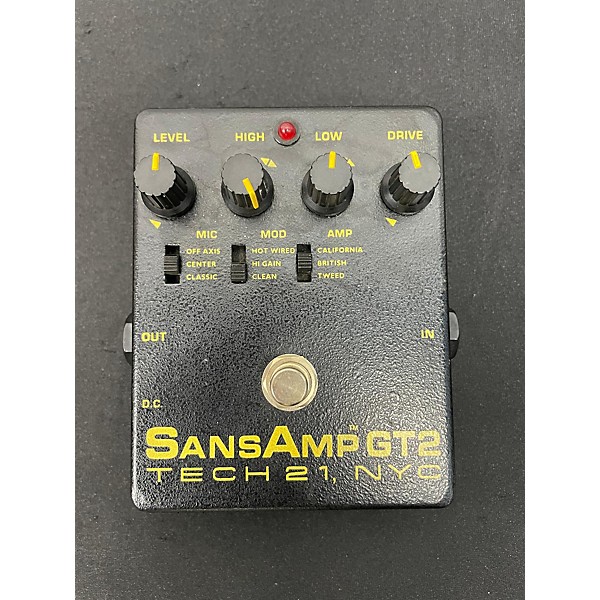 Used Tech 21 Sansamp GT2 Tube Amp Emulator Effect Pedal | Guitar