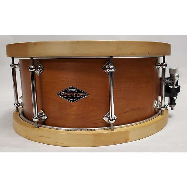 Used Craviotto 6.5X14 Solid Walnut Shell Drum
