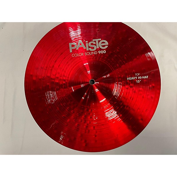 Used Paiste 15in COLOR SOUND 900 Cymbal