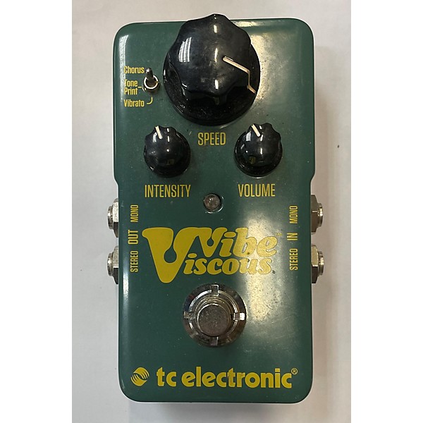 Used TC Electronic Viscous Vibe Univibe Effect Pedal | Guitar Center