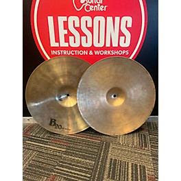 Used SABIAN 14in HI HAT B20 Cymbal