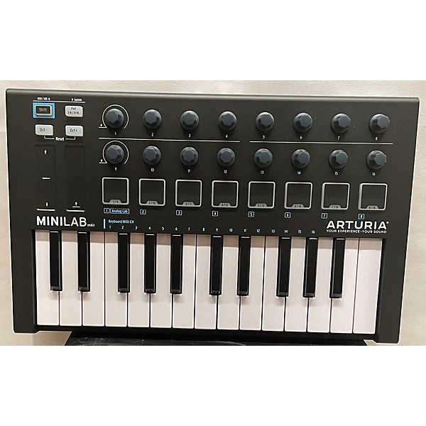 Used Arturia Minilab MKII MIDI Controller