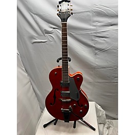 Used Gretsch Guitars Used Gretsch Guitars G5420T Electromatic Trans Orange Hollow Body Electric Guitar