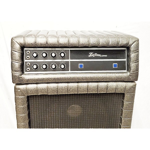 Used Kustom 1970s K2501 STACK Bass Combo Amp Guitar Center