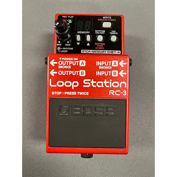 Used BOSS RC3 Loop Station Pedal