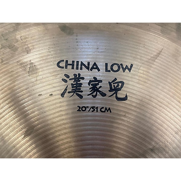 Used Zildjian 20in China Low Cymbal