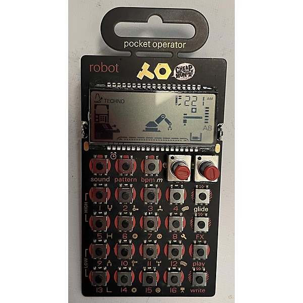 Used teenage engineering Robot PO-28 Pocket Operator Production Controller