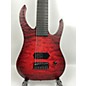 Used Used Hapas Siren 828 AP Limited Run 5a Quilt Lava Burst Solid Body Electric Guitar