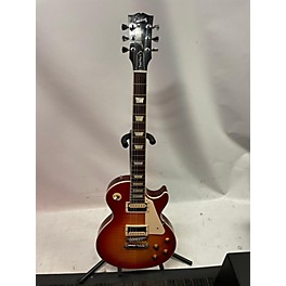 Used Gibson Used Gibson Les Paul Traditional Pro V Flame Top Washed Cherry Burst Solid Body Electric Guitar