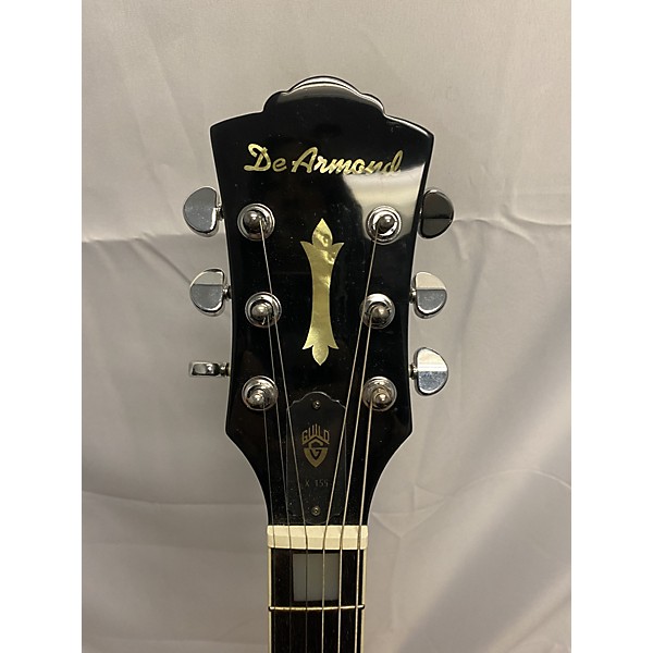 Used DeArmond X-155 Hollow Body Electric Guitar