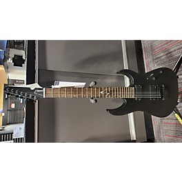 Used Vgs Used VGS VSM-120 Soulmaster 7 String Black Solid Body Electric Guitar