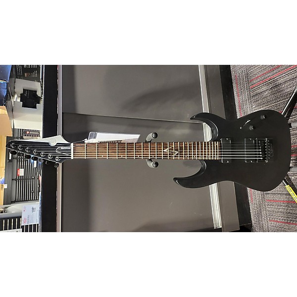 Used Used VGS VSM-120 Soulmaster 7 String Black Solid Body Electric Guitar