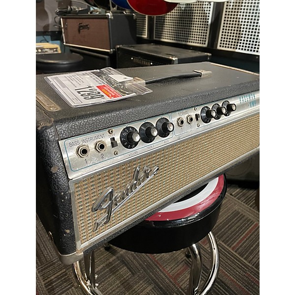 Used Fender 1969 BASSMAN AMP DRIP EDGE Tube Bass Amp Head