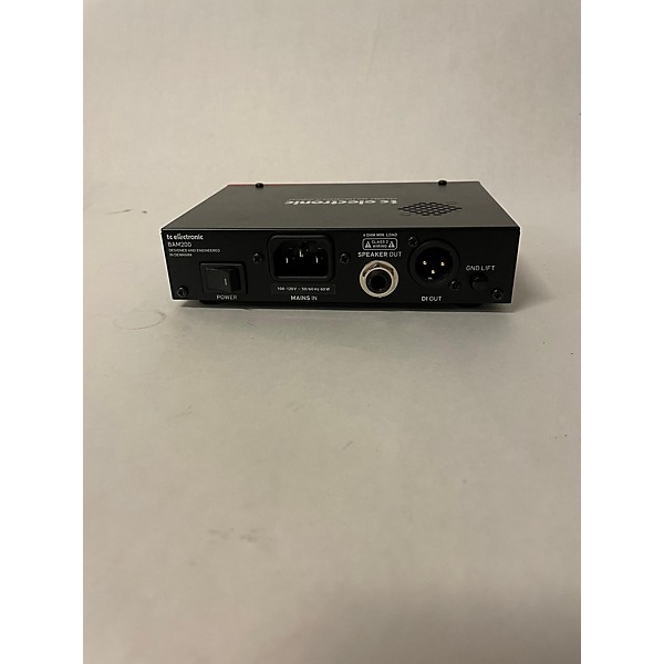 Used TC Electronic BAM200 Bass Amp Head