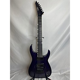 Used ESP Used ESP LTD SH7-ET Trans Purple Baritone Guitars