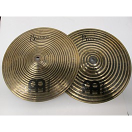 Used MEINL Used MEINL 13in BYZANCE DARK SPECTRUM HI HATS Cymbal