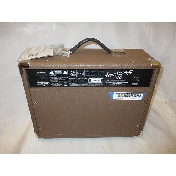 Used Fender Acoustasonic 40 Acoustic Guitar Combo Amp