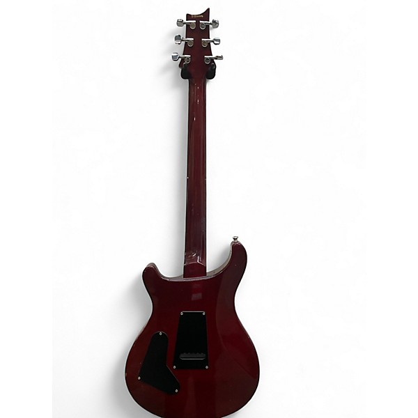 Used PRS S2 Custom 24 Satin Red Solid Body Electric Guitar
