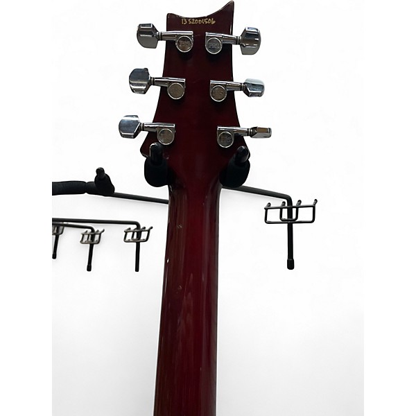 Used PRS S2 Custom 24 Satin Red Solid Body Electric Guitar
