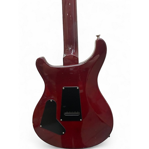Used PRS S2 Custom 24 Satin Red Solid Body Electric Guitar