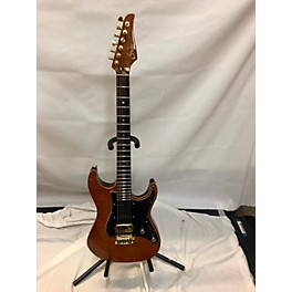 Used Suhr STANDARD CUSTOM HSS AMBER FLAME Solid Body Electric Guitar