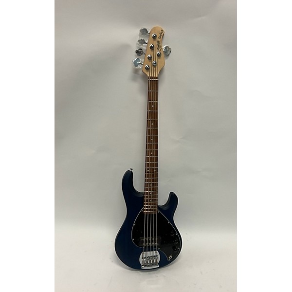 Sterling by Music Man StingRay Ray5 Bass Guitar in Trans Blue