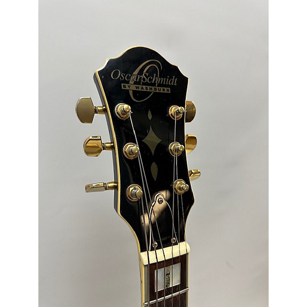 Used Oscar Schmidt OE40/B Hollow Body Electric Guitar