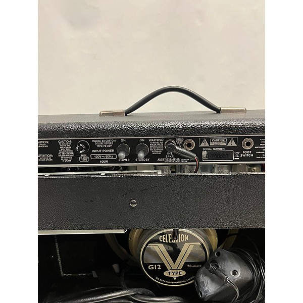 Used Fender 1968 Custom Deluxe Reverb 22W 1x12 Tube Guitar Combo Amp