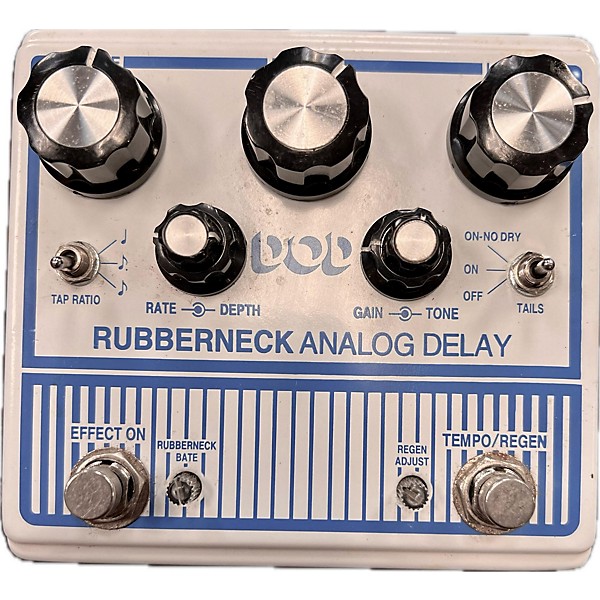 Used DOD Rubberneck Analog Delay Effect Pedal