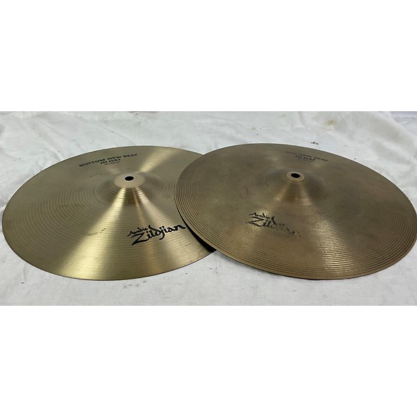 Used Zildjian 14in New Beat Hi Hat Pair Cymbal